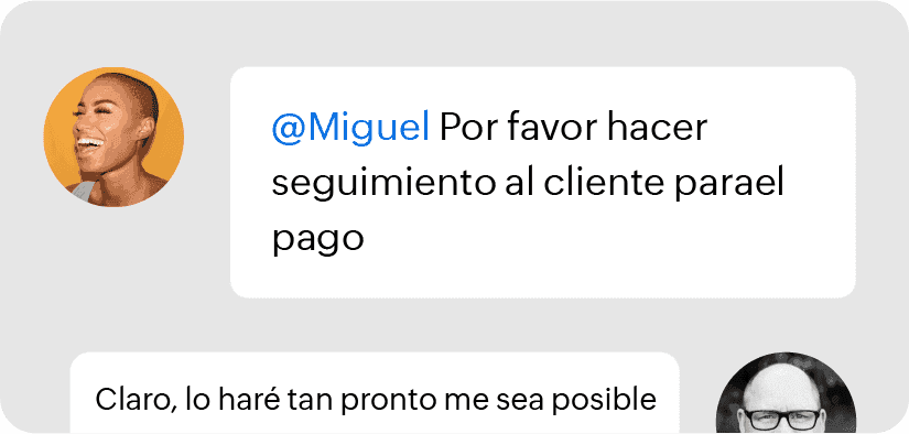 Colabora en Zoho Books